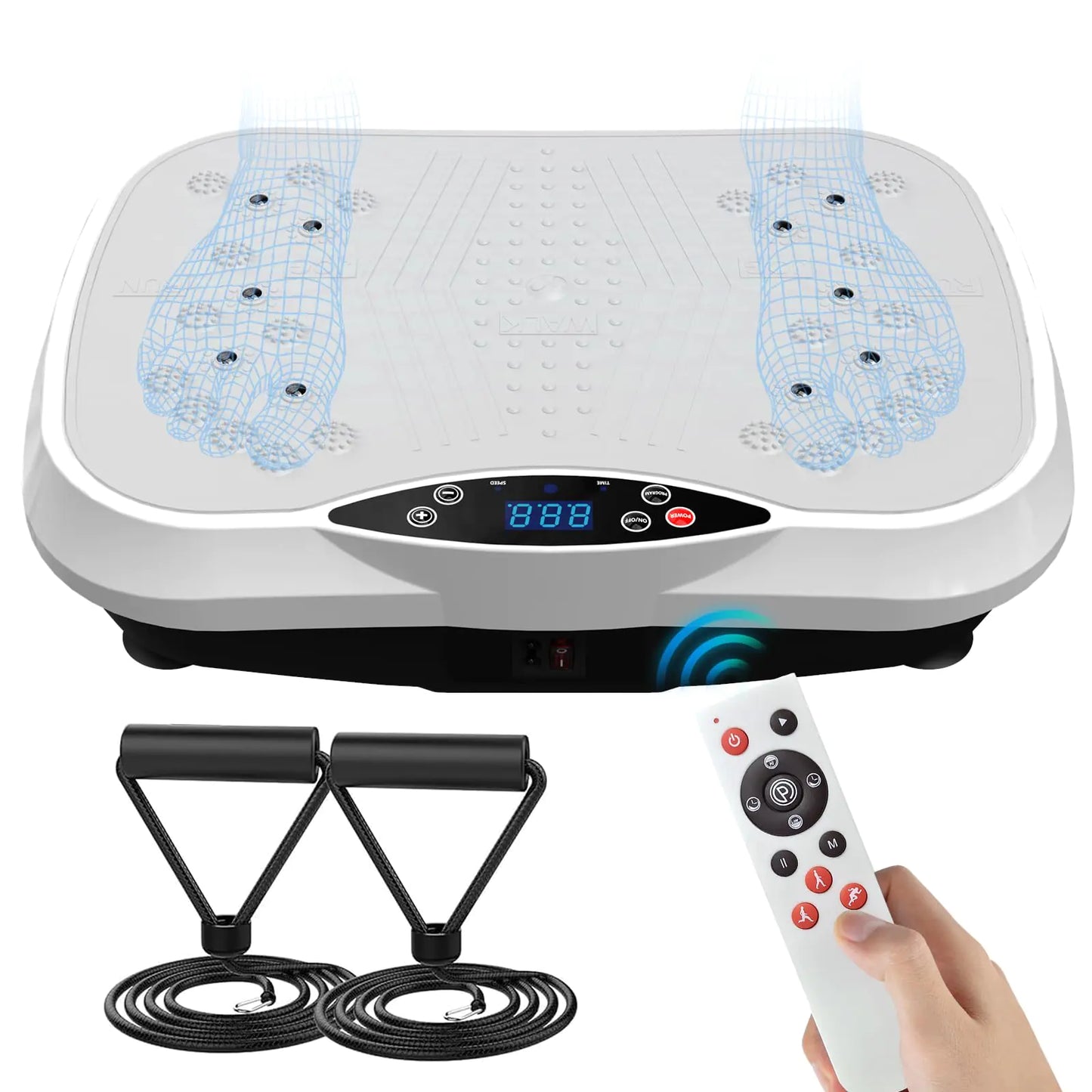 Multifunctional Whole Body Vibration Plate Adjustable