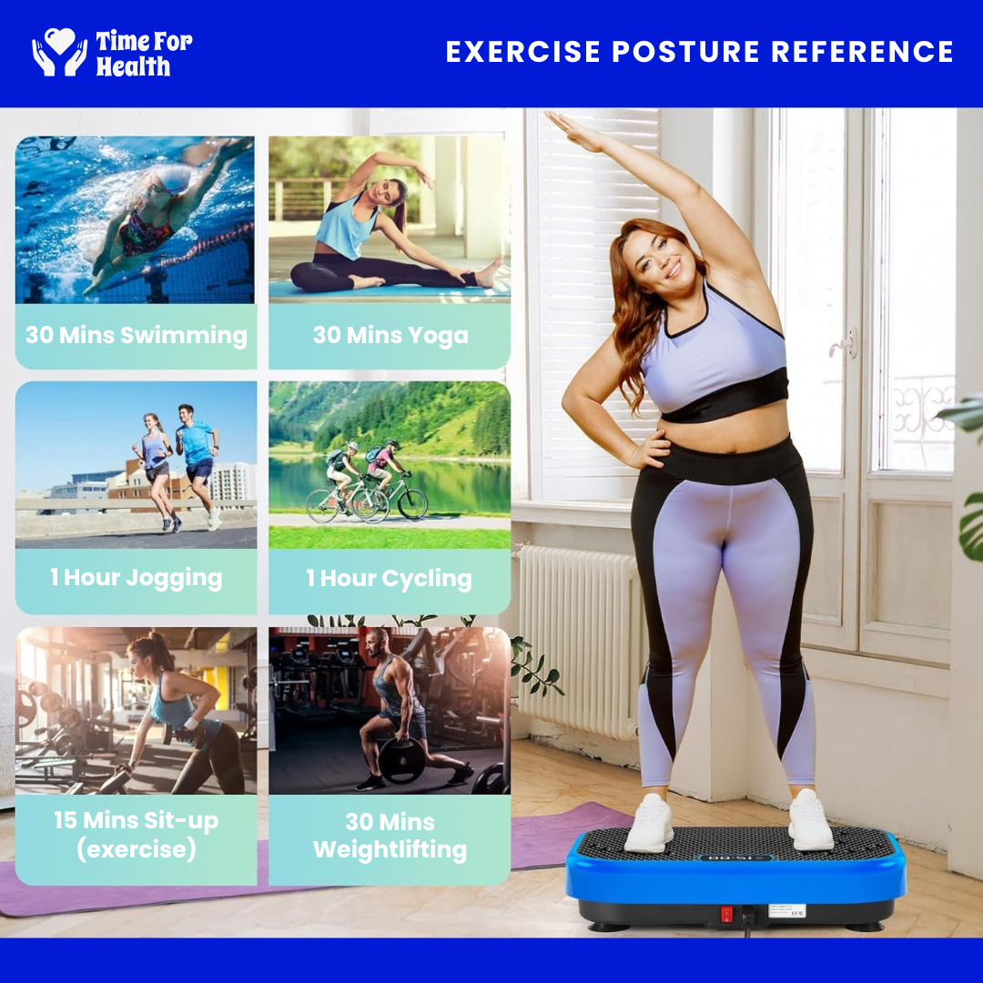 Whole Body Workout - Vibration Plate for Home Fitness