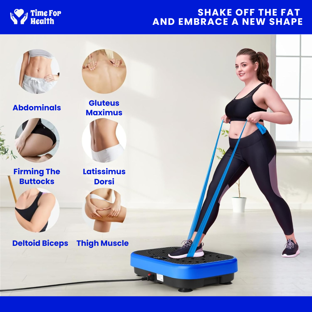 Whole Body Workout - Vibration Plate for Home Fitness