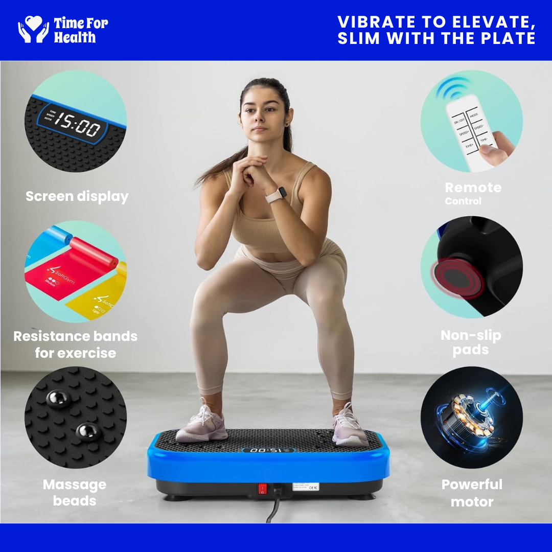 Whole Body Workout - Vibration Plate for Home Fitness