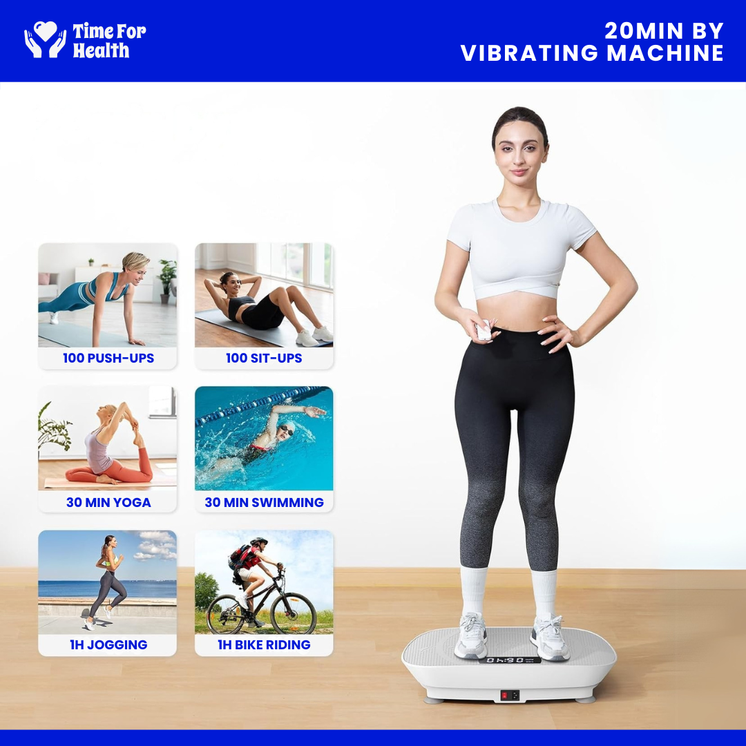 Fitness Vibration Plate Exercise Machine