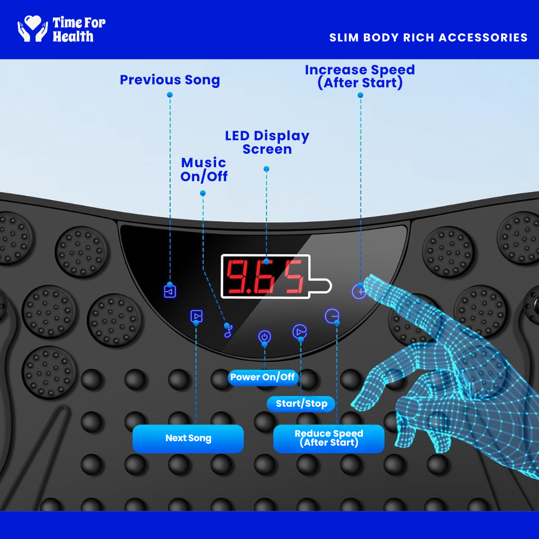 Vibration Plate-Whole Body Workout Trainer