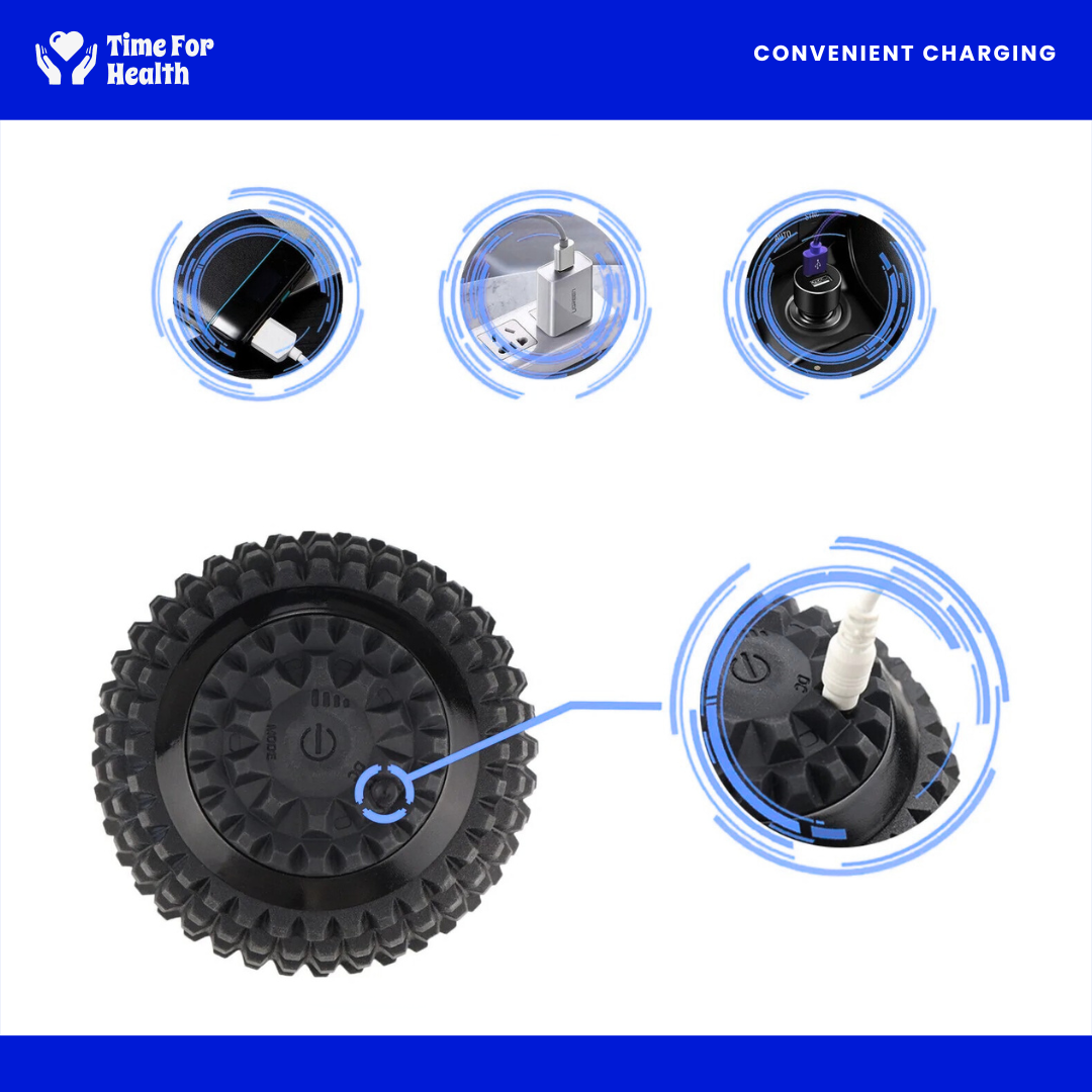 USB Rechargeable Vibrating Massage Ball