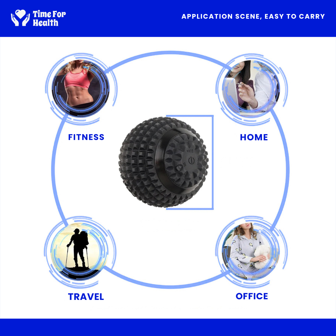USB Rechargeable Vibrating Massage Ball