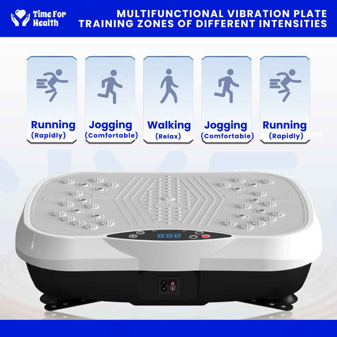 Multifunctional Whole Body Vibration Plate Adjustable