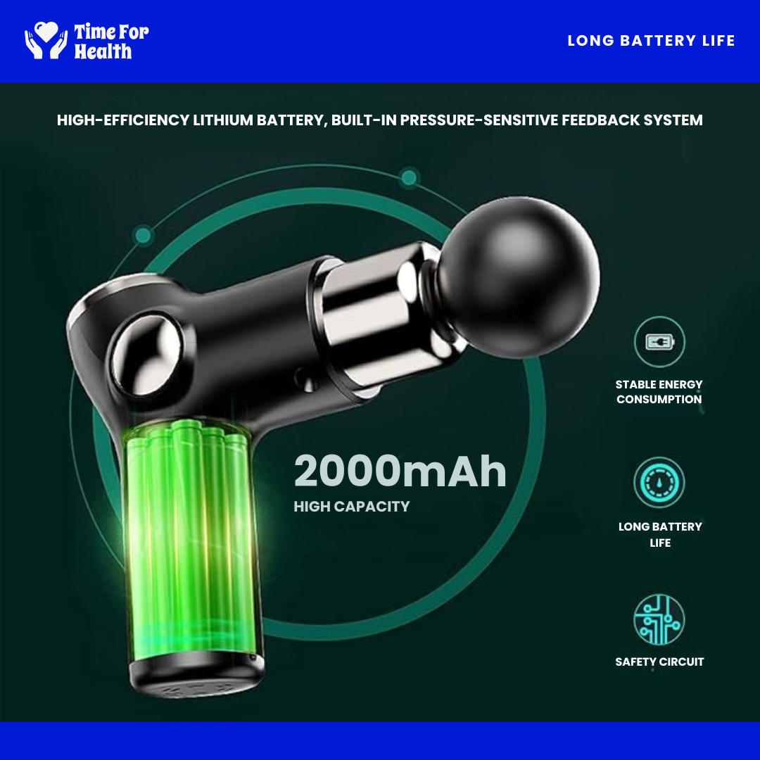 LCD Electric Massage Gun