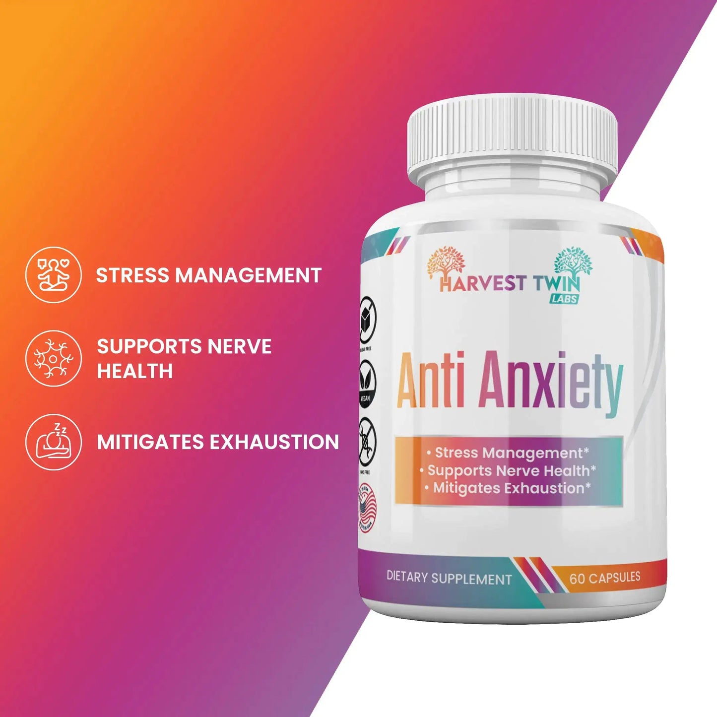Anti-Anxiety Supplement for Stress Reduction