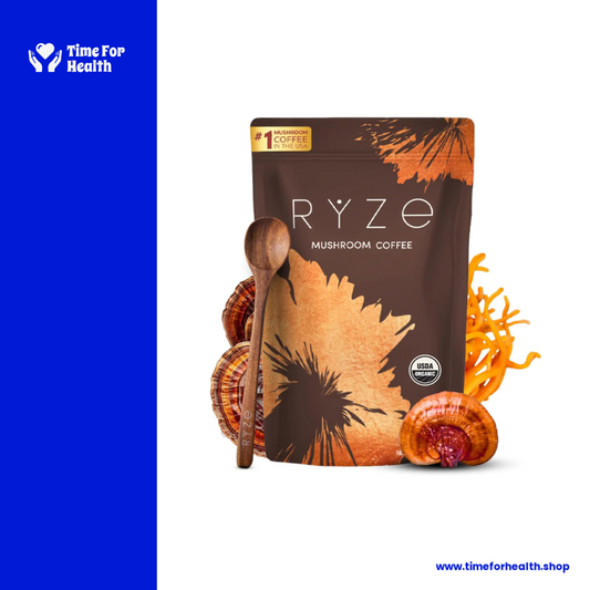 RYZE Mushroom Coffee - 6 Adaptogenic Mushrooms