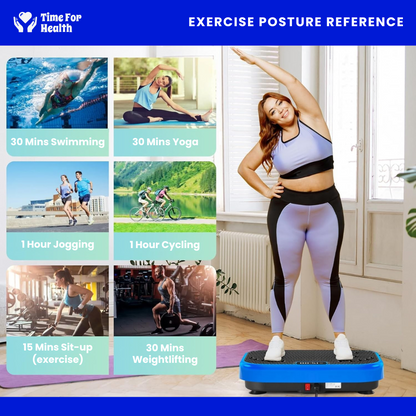 Whole Body Workout - Vibration Plate for Home Fitness