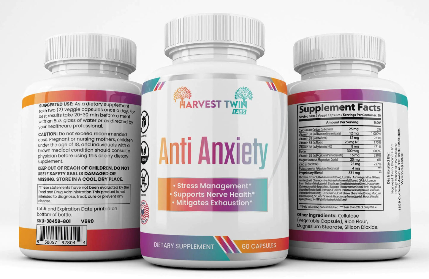 Anti-Anxiety Supplement for Stress Reduction